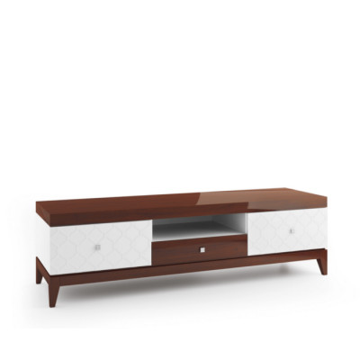 Klasická lesklá skříňka RTV Sideboard TV Board Designer Wall