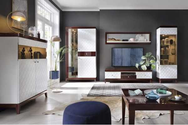 Moderní design vitríny, skříň, regál skleněná vitrína regály vitríny