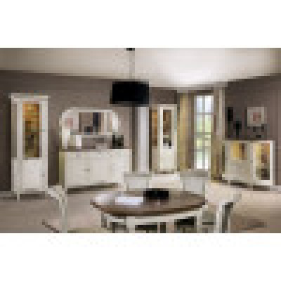 Klassische Kommode Vitrine Kommoden Vitrinenschrank Kommodenschrank FL-K3