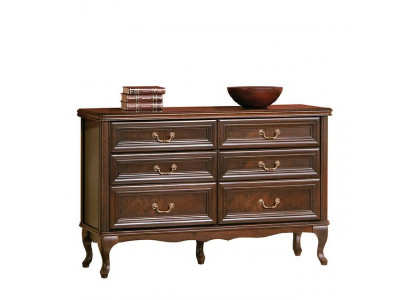 Klasická komoda Komody v antickém stylu Dřevěný komodník Sideboard Itálie