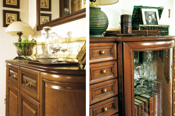 Klasická komoda Šatník Velký komodní skříň Skříň - Model Z-K5