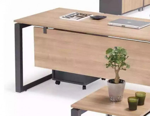 Exkluzivní kancelářský nábytek, rohový psací stůl, komoda, konferenční stolek, 2x skříně na dokumenty