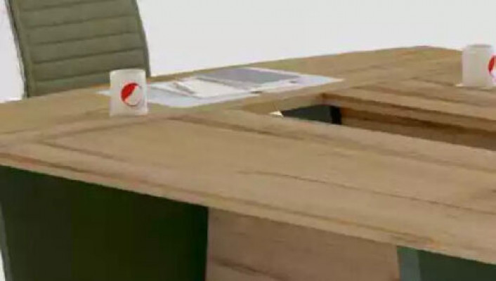 XXL konferenční stůl jednací stůl kancelářský stůl 390x180 Velký stůl Big