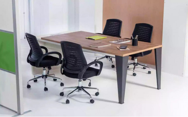 Konferenční stůl Stůl Meeting Setkání Dřevěný Psací stůl Stoly 220 cm