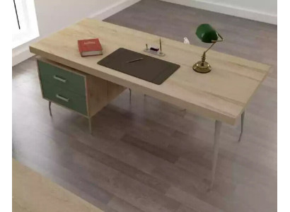 Moderní designer hnědý luxusní psací stůl kancelářský nábytek dřevěné stoly nový.