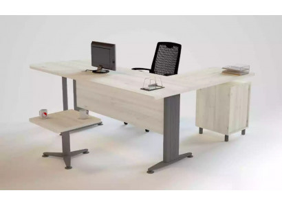 Luxus psací stůl Komoda Konferenční stolek 3dílná sada Nábytek Stůl Dřevo