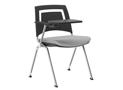 Elegantní šedá židle Moderní židle Vysoká kvalita designu Kancelářská židle Nová