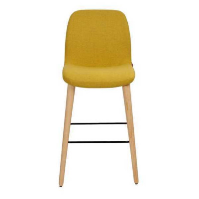 Jídelní židle Luxus žluté židle židle design židle nábytek dřevěná židle nová