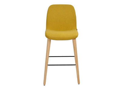 Jídelní židle Luxus žluté židle židle design židle nábytek dřevěná židle nová