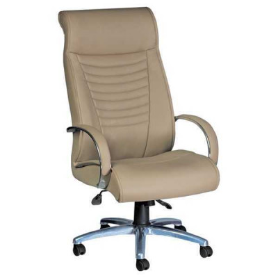 Elegantní herní židle Beige Kancelářská židle Psací stůl Otočná židle Židle ředitele