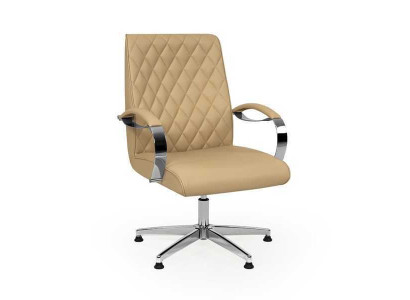 Moderner Drehstuhl Möbel Beige Bürostuhl Gaming Stuhl Büro Sessel Einrichtung