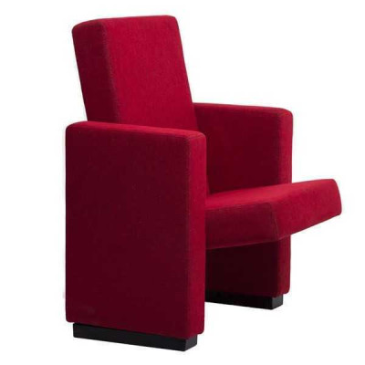 Křeslo Dvoused Design Luxus Červená Křeslo Klasické Látka Textil Nový