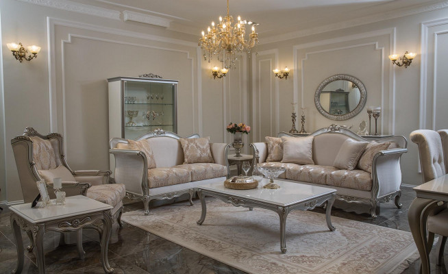 Třímístná pohovka 3místné pohovky Luxusní textilní gauče velký nábytek s designovým polstrováním