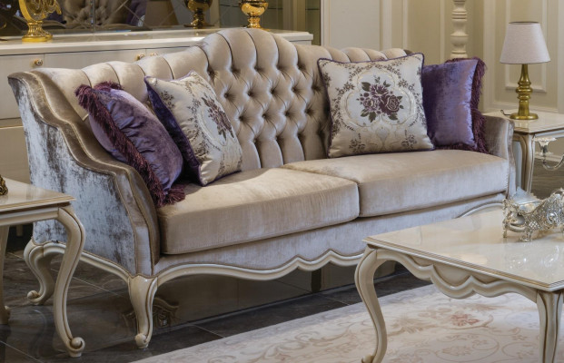 Sedací souprava Pohovka Vitrína Konferenční stolek Konferenční stolek Křeslo Sada sedací soupravy 5 dílná.