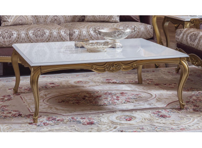 Couchtische Italienische Möbel Tisch Couchtisch Klassischer Kaffeetisch Konferenční stolek Italský nábytek Stůl Konferenční stůl Klasický kávový stůl