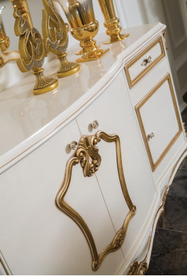 Sideboard Kommode Schrank Luxus Kommoden Anrichte Regal Möbel Holzschrank Neu  ``` Skříň Komoda Skříň Luxus Komody Skříň Regál Nábytek Dřevěná skříň Nový ```