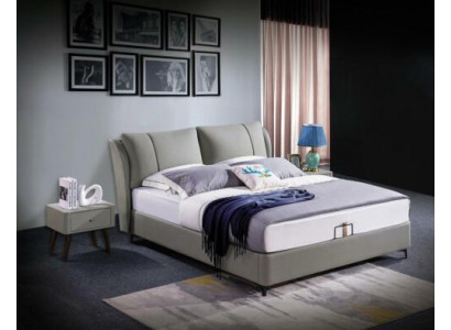 Postel 2x noční stolek 3 kus. Ložnice Nastavení Design Moderní Luxusní Skupina Postelí Nový