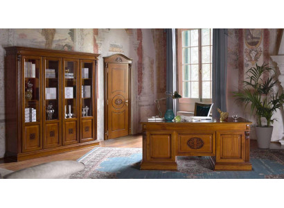 Psací stůl kancelářský stůl Kvalitní dřevěné stoly Barokní rokoko antikní styl 185x90cm