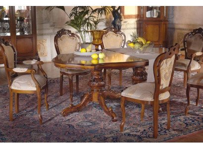 Set 6x židlí Luxus Polster Design židle židle Sitz Lehn Büro Esszimmer