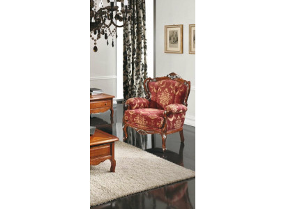 Nábytek židle Art déco Design Křeslo Textil Obývací pokoj Lounge Luxus Design Nový