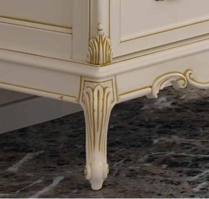 Ložnice Komoda Skříň Klasický bufet se zrcadlem Elegantní styl Nábytek