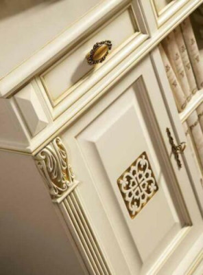 Manželská postel Diseň Luxus Postele Dekorace Baroko Rokoko Starobylý Styl