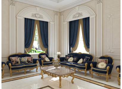 Sedací souprava 3211 Dvousedák Design Pohovka Přizpůsobení Sedací souprava Moderní Luxus Nová Pohovka