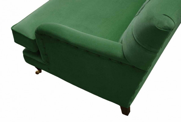 Chesterfield 3-Sedadlo Designer Sofa Pohovka Čalouněný luxusní pohovky Textil