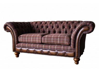 Chesterfield Dvousedadlový nábytek 2-lůžková pohovka Křesla Polštáře Lounge Couches.