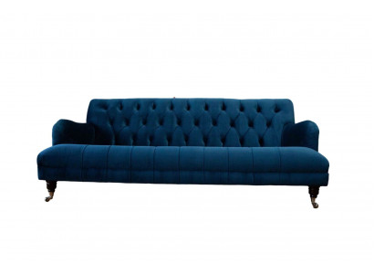Chesterfield Design Luxus Pohovka Sedací Souprava Textilie Nová