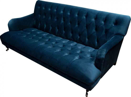 Chesterfield Design Luxus Pohovka Sedací Souprava Textilie Nová