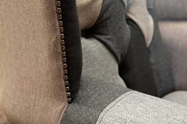 Ohrensessel Chesterfield Sofa Pohovka Pohovka čalouněná 1 místo Křesla Pohovky Textilní