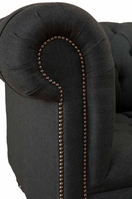 Sofa 3 Sitzer Couchen Art déco Dreisitzer Neu Textil Luxus Couch Polster