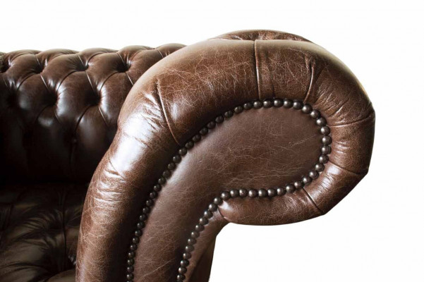 Chesterfield křeslo Klasický design Obývací pokoj čalouněný Jednosedadlový Styl Nábytek