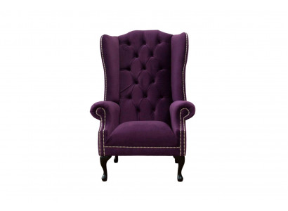 Křeslo Chesterfield Design Padded Sofa Couch Textil Nový
