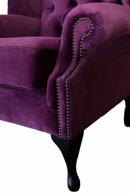 Chesterfield Design křeslo potahový gauč křeslo křesílka 1 místný