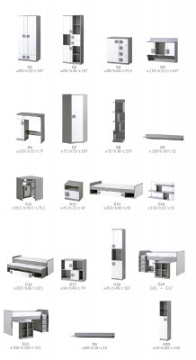 Regál obývací pokoj Stojan na regály Regály Praktický Police Police Nábytek Stěna