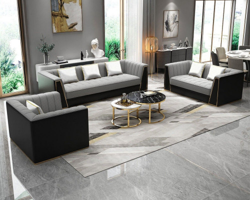 Sofa set 3 2 1 sedačka Design Sofa Polstergarnitur gauč Moderně