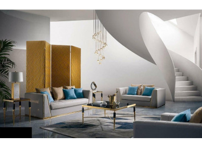 Garnitura 3+2-sedačka konferenční stolek konferenční stolek obývací stěna sofa pohovka