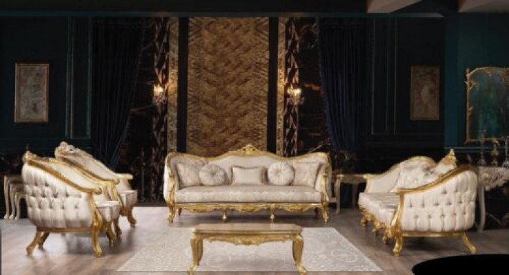 Sofa set 3+3+1+1 Seater coffee table Sofa Sofas Armchair Seat Luxury Set 5pcs