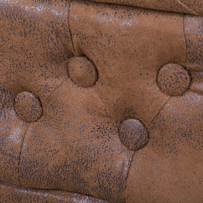 Chesterfield York Gobi 2místná kožená sedací souprava gauč Křesla Nový