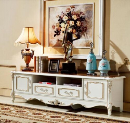rtv Ständer Sideboard Kommode Wohnzimmer Kommoden Holz Barock Rokoko