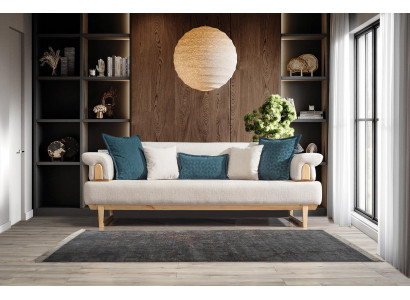 Luxus třísedák bílá pohovka 3 místo sedačky Design Modern Design nábytek