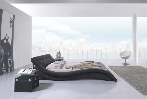 Postel manželská ložnice manželská postel luxusní designérská postel 180x200 kožená hotel