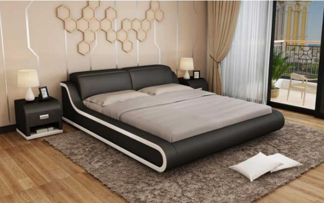 Ložnice Design 180x200 Nový nábytek Luxus Moderní postele Polstry