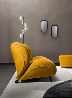 Moderní sedací souprava 3+2 sedačka Křesla x2 Puf Designer sofa-set Stylový nábytek do obývacího pokoje