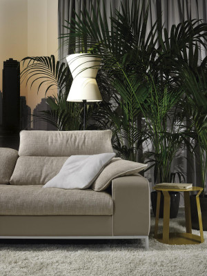 Design Rozkládací rohová sedací souprava L-Shape Moderní Dvoudílné Pohovky Textilní Pohovka Obývací pokoj Moderní Pohovka Nový