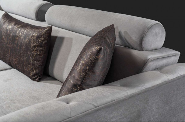 Luxus kožená sedací souprava 3+3 sedadla Design pohovky Pohovka Polstrování Design