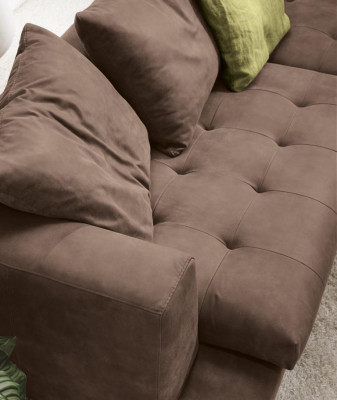 Sofa 4S Kožená luxusní pohovka luxusní kožená pohovka s čalouněním čtyřmístná