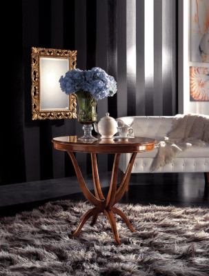 Kávové přistavovací stoly obývacího pokoje Kulatý design luxusního kavárenského stolu nový